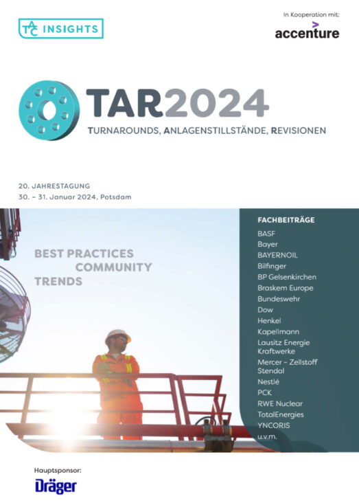 TAR 2024 Turnarounds, Anlagenstillstände, Revisionen INDUSTRYChannel